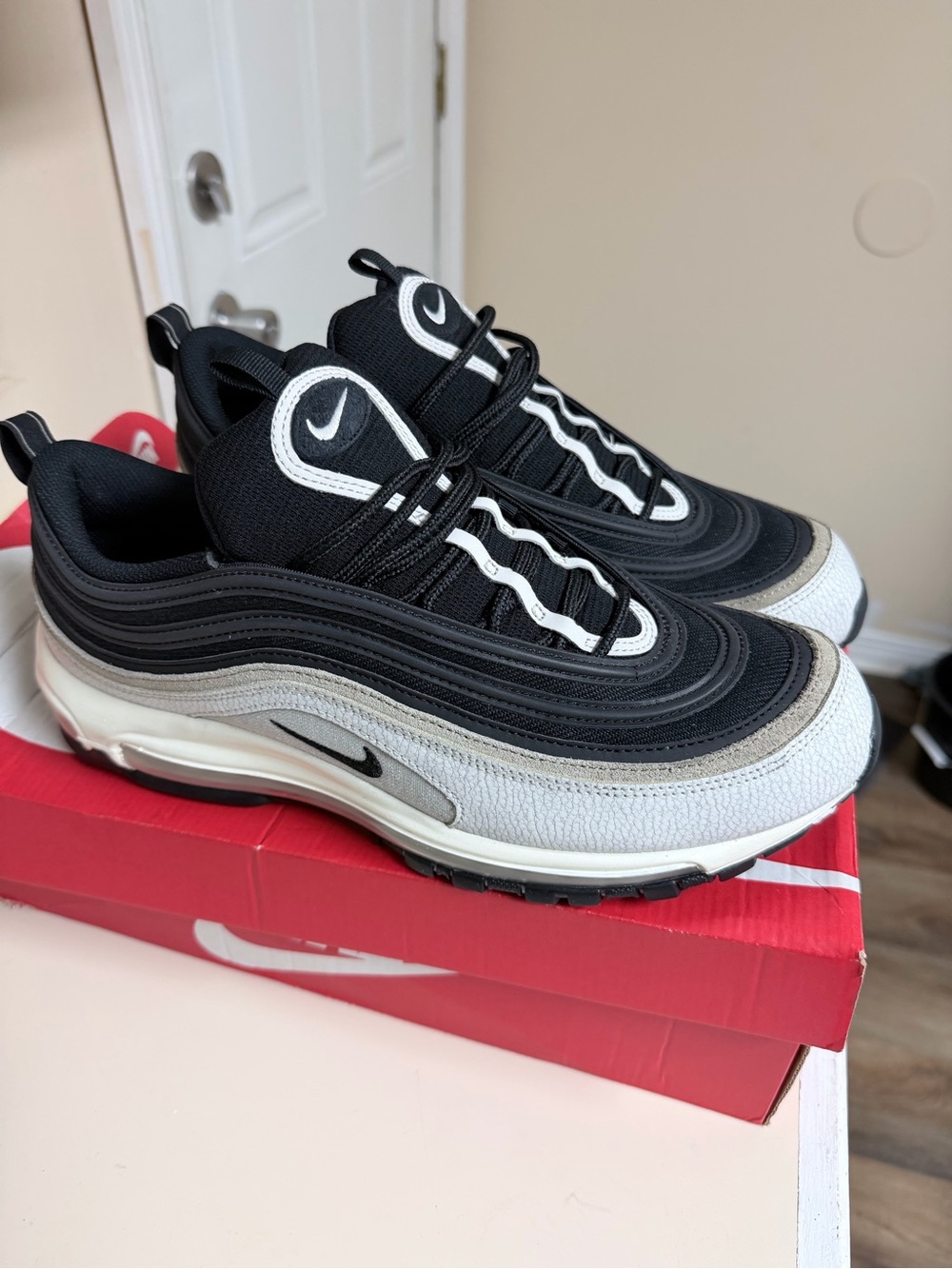 Nike Men’s Air Max 97 — Black & White